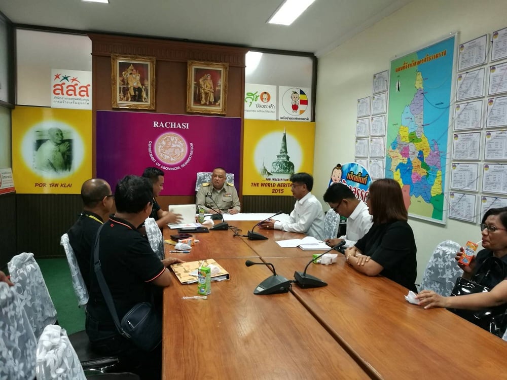 จัดเตรียมงานกาชาด เทศกาลงานบุญเดือนสิบ thaihealth