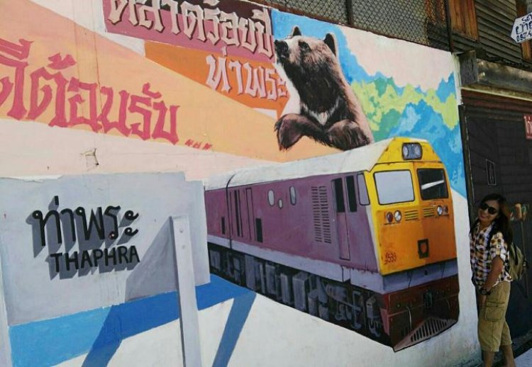 ปลุกใจเมืองท่าพระด้วยตลาดร้อยปี thaihealth