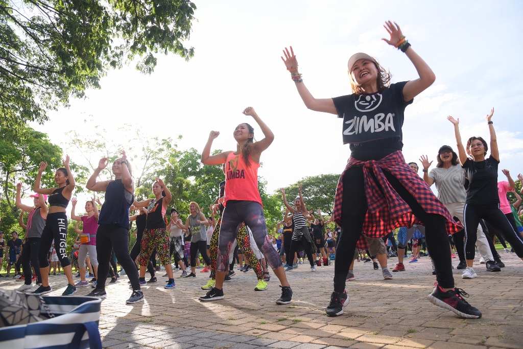 ซุมบ้าแดนซ์ในสวนฯ มิติใหม่ของการออกกำลังกาย thaihealth