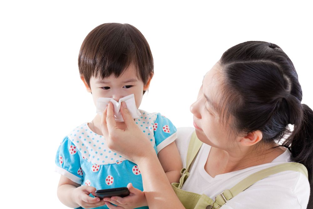 ลูกน้ำมูกไหลจะช่วยอย่างไรดี thaihealth