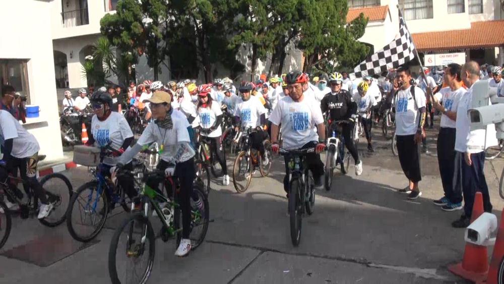 ชาวปัตตานี ร่วมปั่น Car Free Day 2017 thaihealth