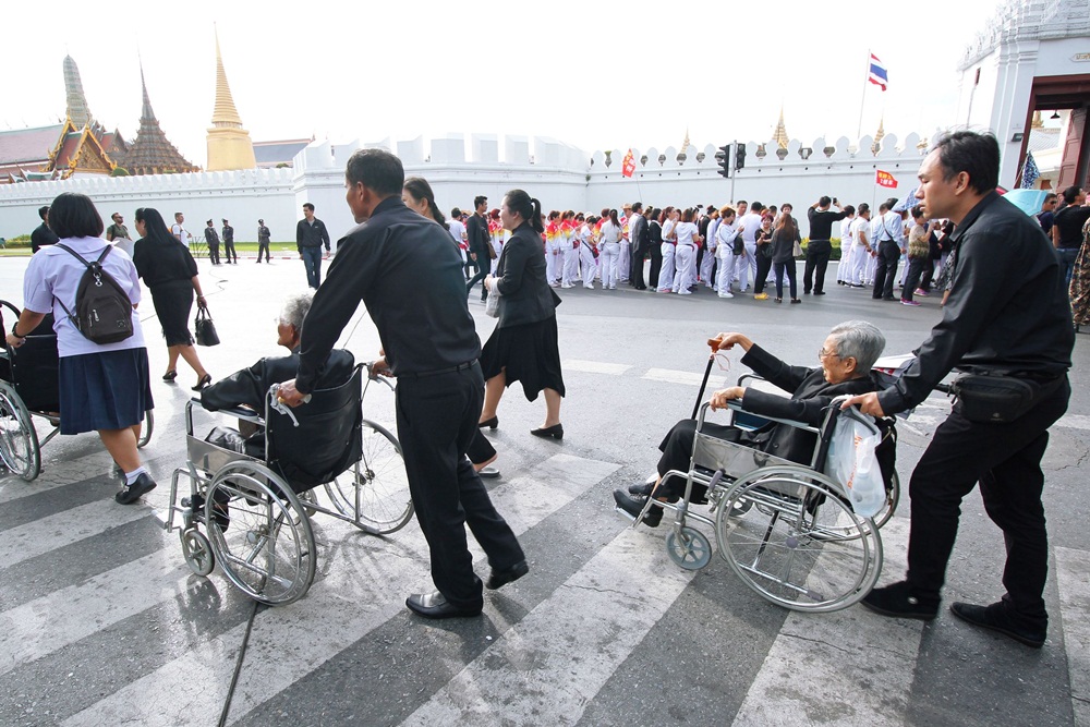 เตรียมพร้อมช่วยเหลือประชาชนเจ้าหน้าที่ใน ริ้วขบวน thaihealth