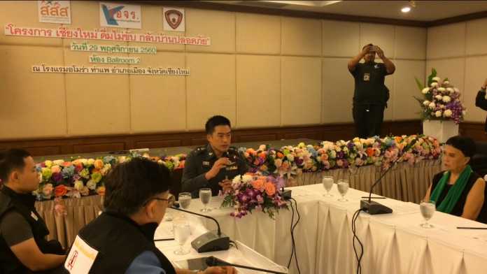 'เชียงใหม่ ดื่มไม่ขับกลับบ้านปลอดภัย' thaihealth