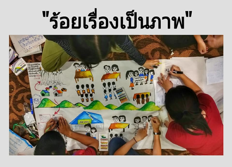 เส้นทางการเรียนรู้ผ่านการ 'ร้อยเรื่องเป็นภาพ' thaihealth
