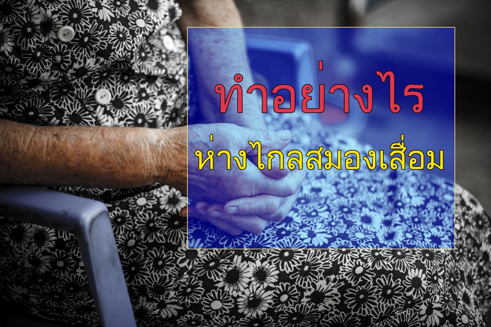 ทำอย่างไรห่างไกลสมองเสื่อม     thaihealth