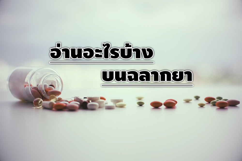 อ่านอะไรบ้างบนฉลากยา thaihealth