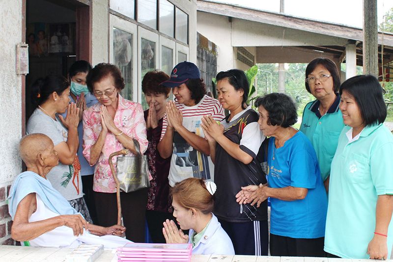 ’บ้านทุ่งมะพร้าว’ เตรียมพร้อมสู่ ‘สังคมผู้สูงอายุ’  thaihealth