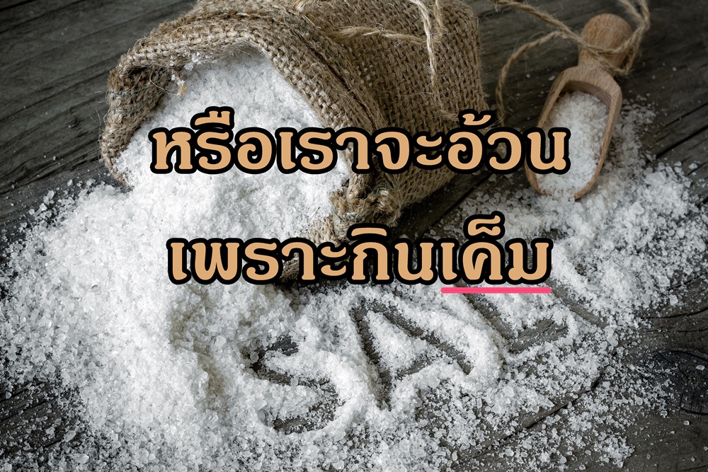 หรือเราจะอ้วนเพราะกินเค็ม thaihealth