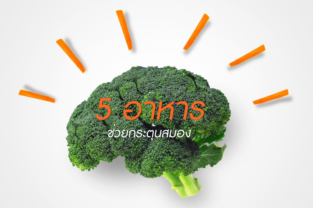 5 อาหาร ช่วยกระตุ้นสมอง thaihealth