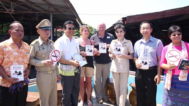 'ตลาดน้ำดำเนินสะดวก' ต้นแบบท่องเที่ยวไร้ควันบุหรี่ thaihealth