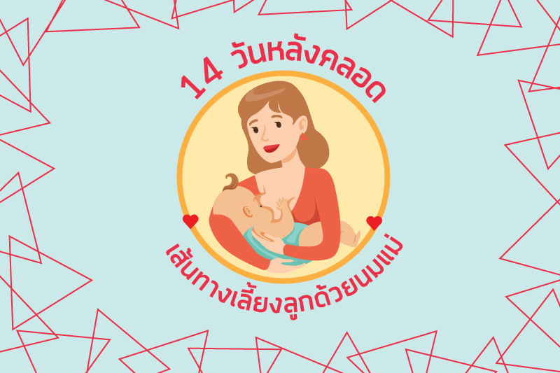 ‘14 วันหลังคลอด’ เส้นทางเลี้ยงลูกด้วยนมแม่ thaihealth