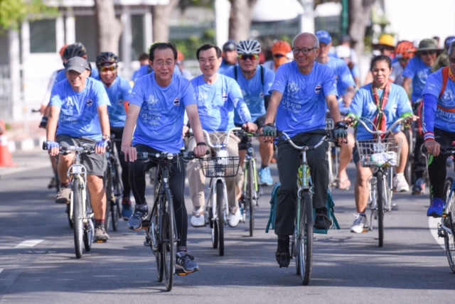 ปั่นรณรงค์ “วันจักรยานโลก”  thaihealth