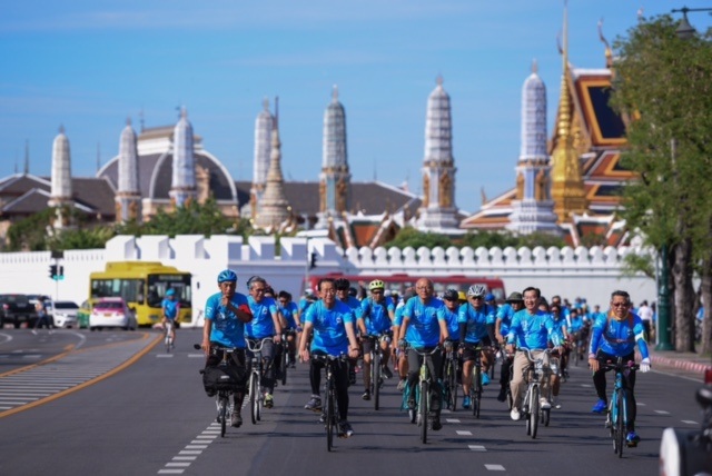 ปั่นรณรงค์ “วันจักรยานโลก”  thaihealth