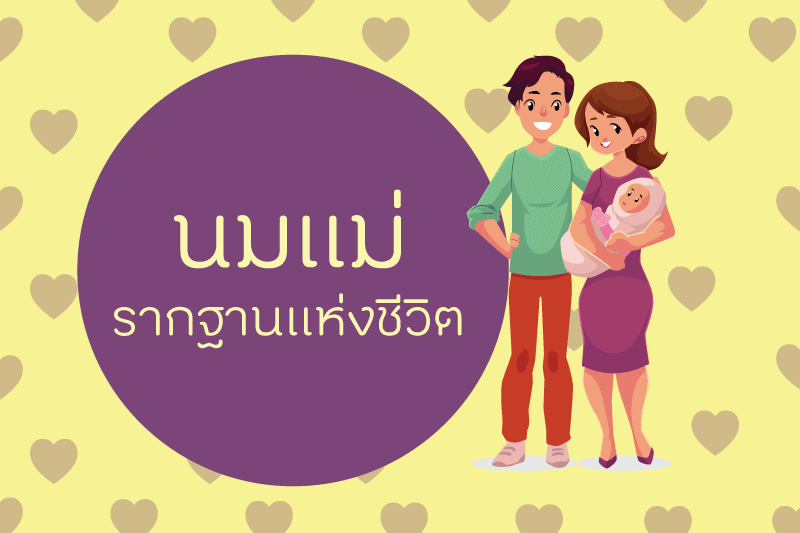 นมแม่ รากฐานแห่งชีวิต thaihealth
