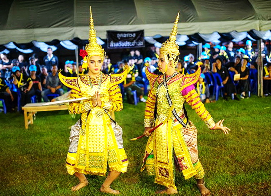 รร.ปะเหลียน อนุรักษ์-สืบสาน สอนโขนให้เด็ก  thaihealth