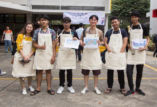 รวมพลังจิตอาสา สร้างงานกำแพงศิลปะ ส่งกำลังใจคนพิการไทย thaihealth