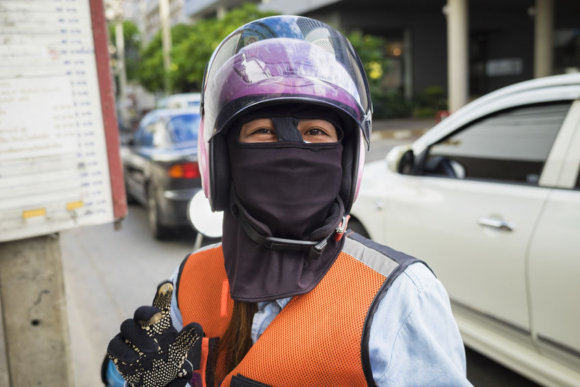 เตือน'ตร.-วินจยย.-คนงาน'เสี่ยงฝุ่นละอองเกินมาตรฐาน thaihealth