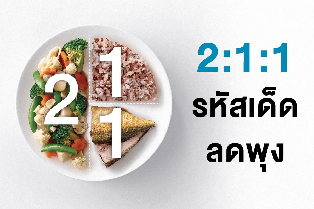 2:1:1 รหัสเด็ดลดพุง thaihealth