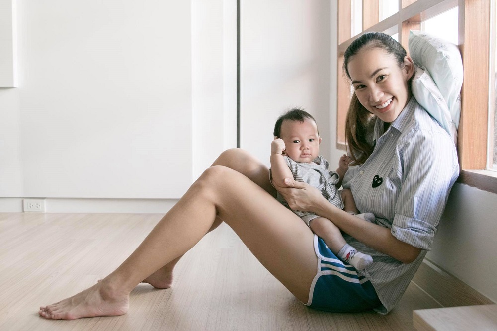 “มะนาว” คุณแม่มือใหม่ ‘สายตรอง’ thaihealth