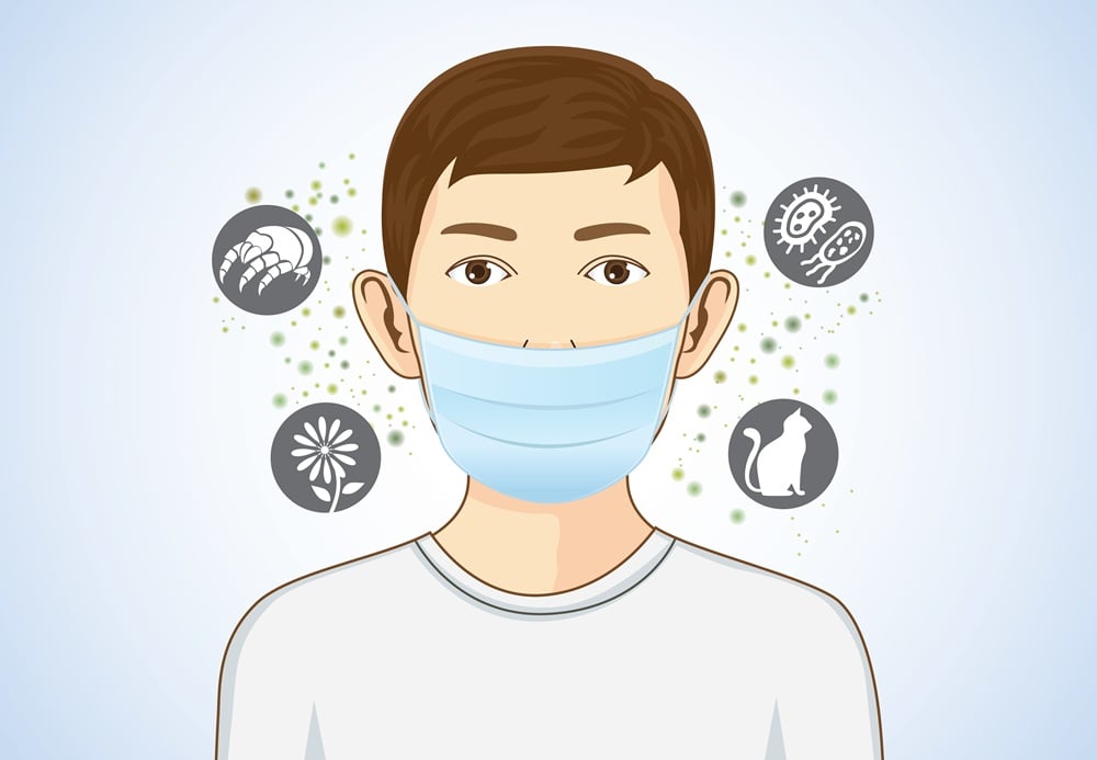 ภาคเหนือ ย้ำเตือนกลุ่มเสี่ยงใส่หน้ากากอนามัยกลางแจ้ง thaihealth
