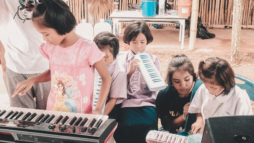 คลองเตยดีจัง กับ Music Sharing กลุ่มครูดนตรีอาสาปลูกความหวัง thaihealth