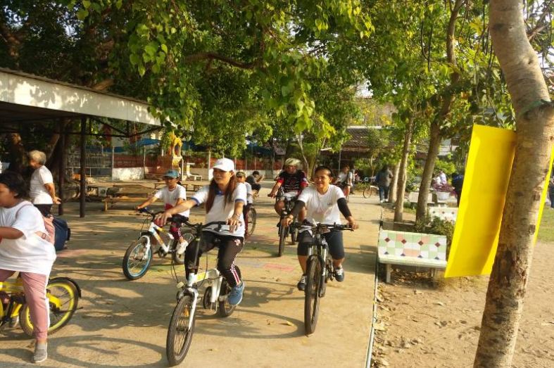 ต.คลองจิก ปัดฝุ่นค่านิยมจักรยานให้คืนชีพในชุมชน thaihealth