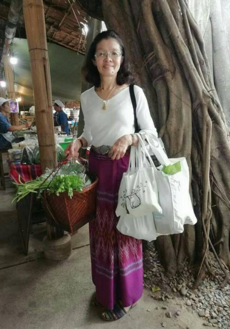 ตลาดสุขใจ...โดยชนชรา ต้นแบบหีบห่อจากธรรมชาติ thaihealth