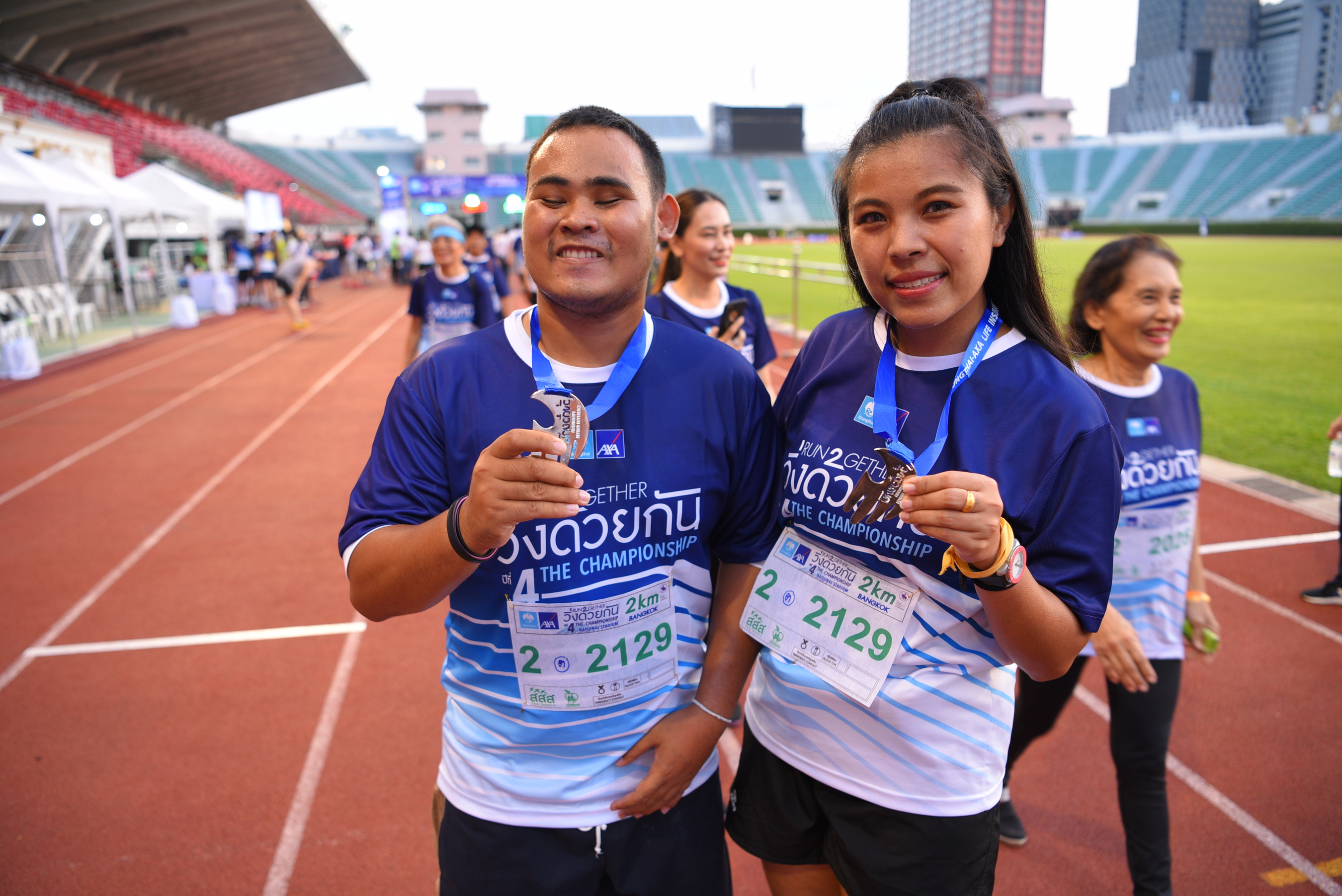 'วิ่งด้วยกัน' ความอิ่มใจของคนพิการ-ไกด์รันเนอร์ thaihealth