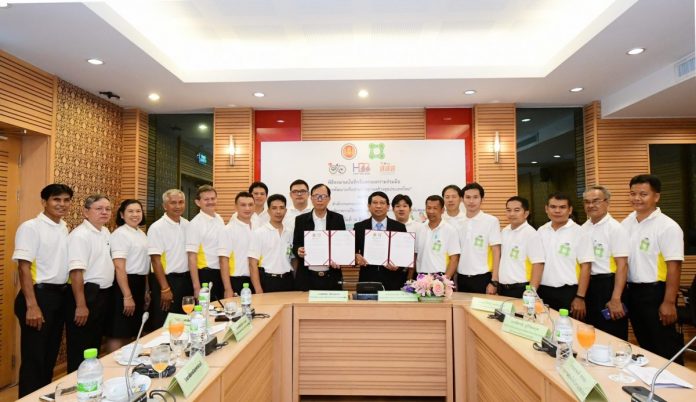 ลงนามความร่วมมือโครงการพัฒนาเครือข่ายจักรยานสร้างสุขประเทศไทย thaihealth