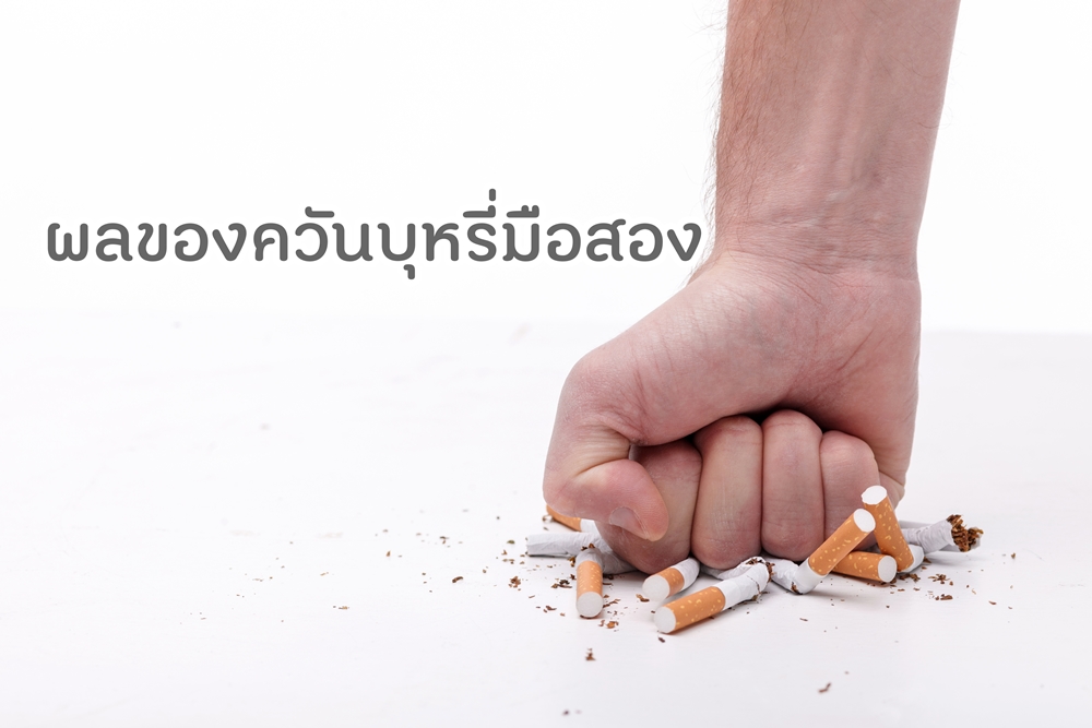 ผลของควันบุหรี่มือสอง thaihealth