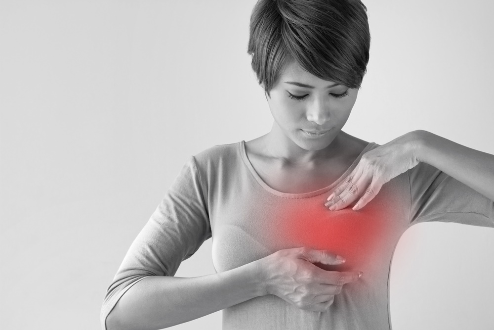 ตรวจเต้านมด้วยตนเองเป็นประจำทุกเดือน thaihealth