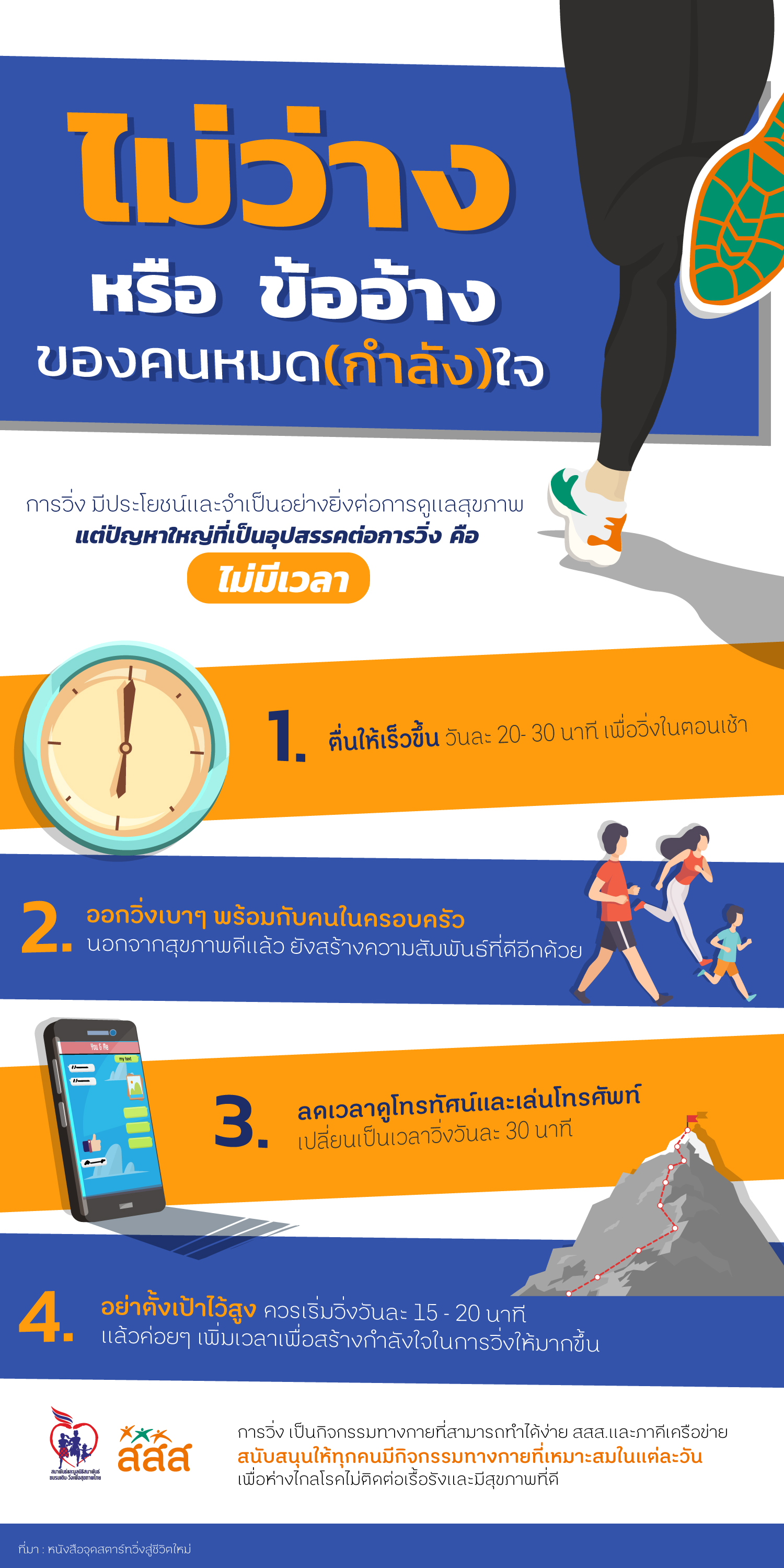 ไม่ว่างหรือข้ออ้างขอคนหมด(กำลัง)ใจ thaihealth