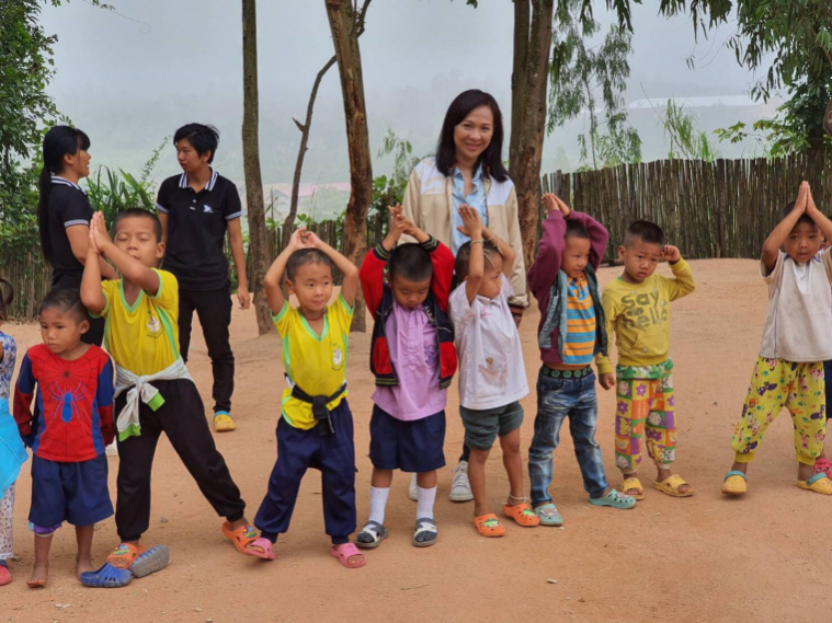 ค่ายปิดเทอมสร้างสรรค์สนุกสนานเที่ยวบ้าน เด็กชาติพันธุ์ thaihealth