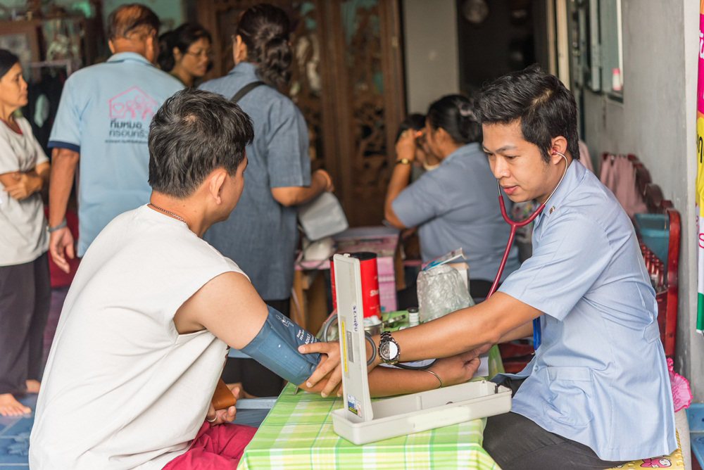 เพิ่มบริการเครื่องวัดความดันด้วยตัวเอง thaihealth