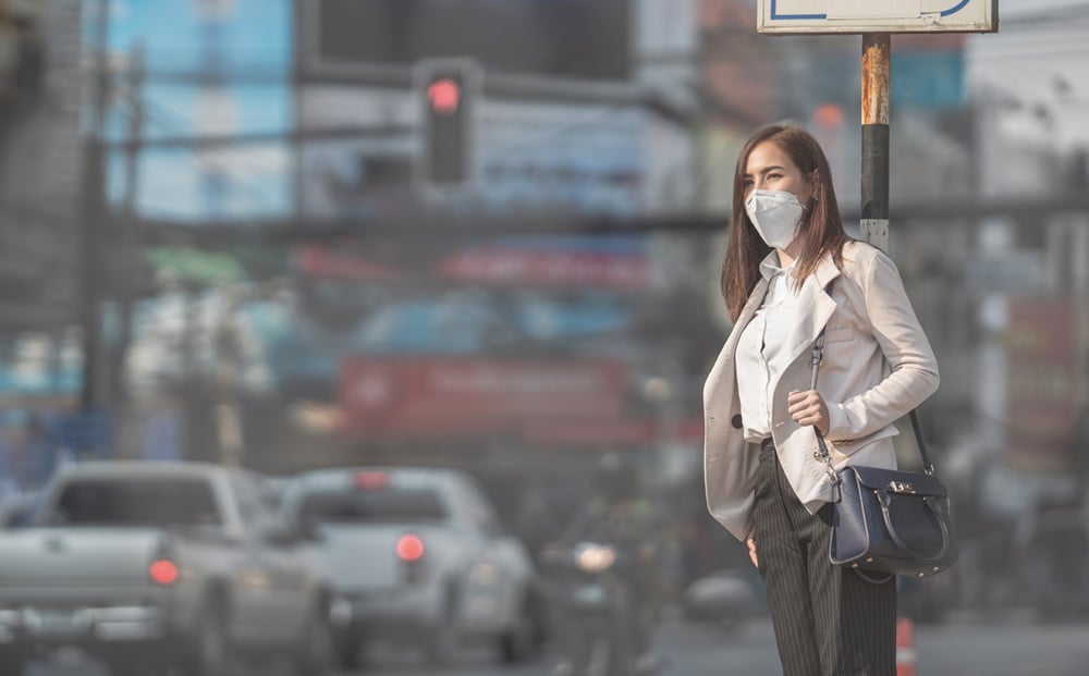 ฝุ่นละอองขนาดเล็ก PM 2.5 เกินค่ามาตรฐาน thaihealth