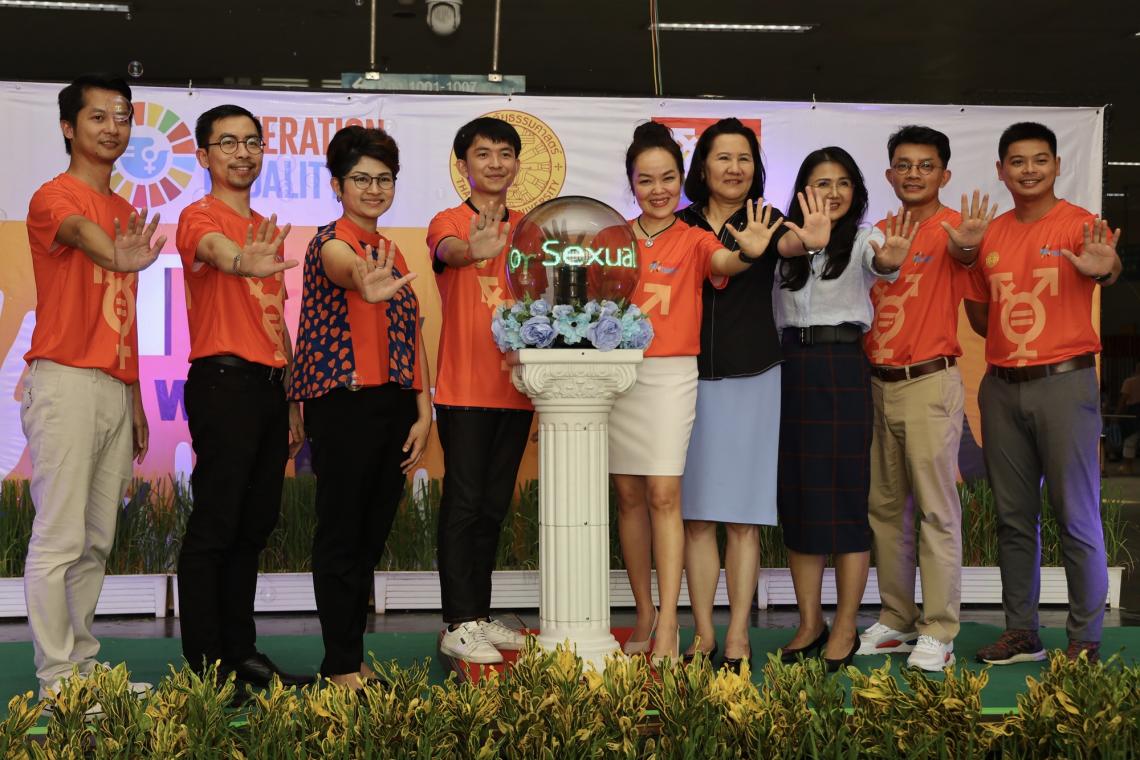 เปิดตัวโครงการยุติการคุกคามทางเพศในสถาบันการศึกษา thaihealth