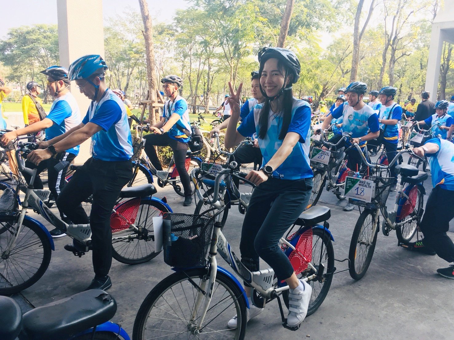 Bike for Health ปั่นสู่มหาวิทยาลัยสุขภาพ thaihealth