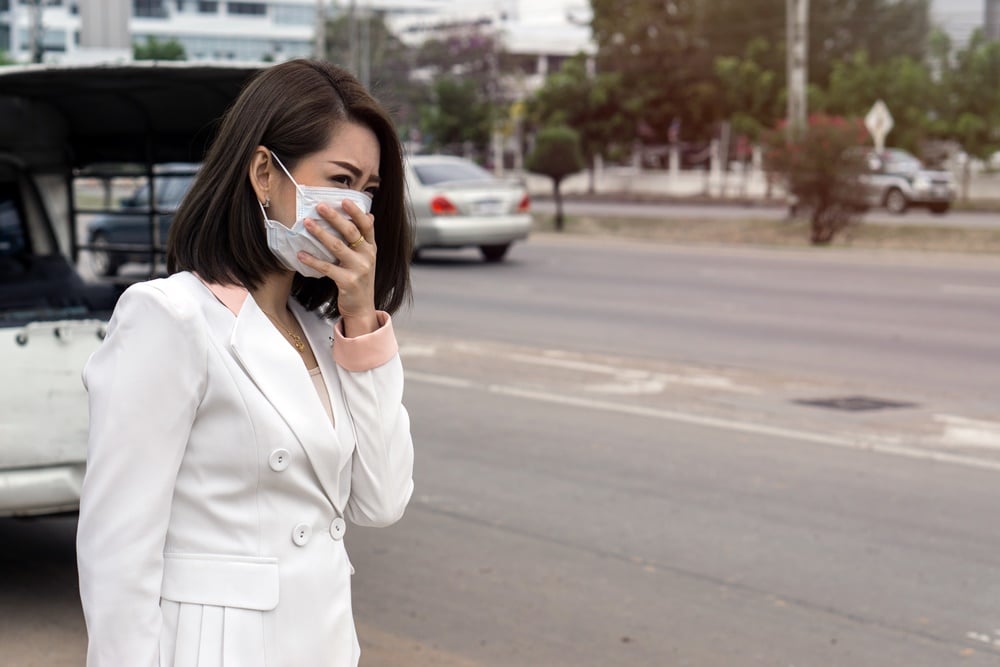 ฝุ่น PM 2.5 เกินค่ามาตรฐาน 22 พื้นที่ เริ่มมีผลกระทบต่อสุขภาพ thaihealth