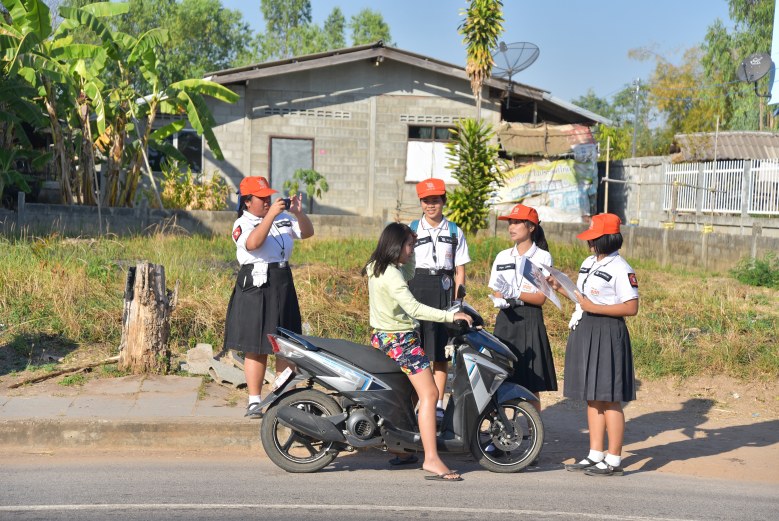 สสส.ชวนเด็ก-เยาวชน เป็นอาสาตร.นักเรียนป้องปรามอุบัติเหตุ thaihealth