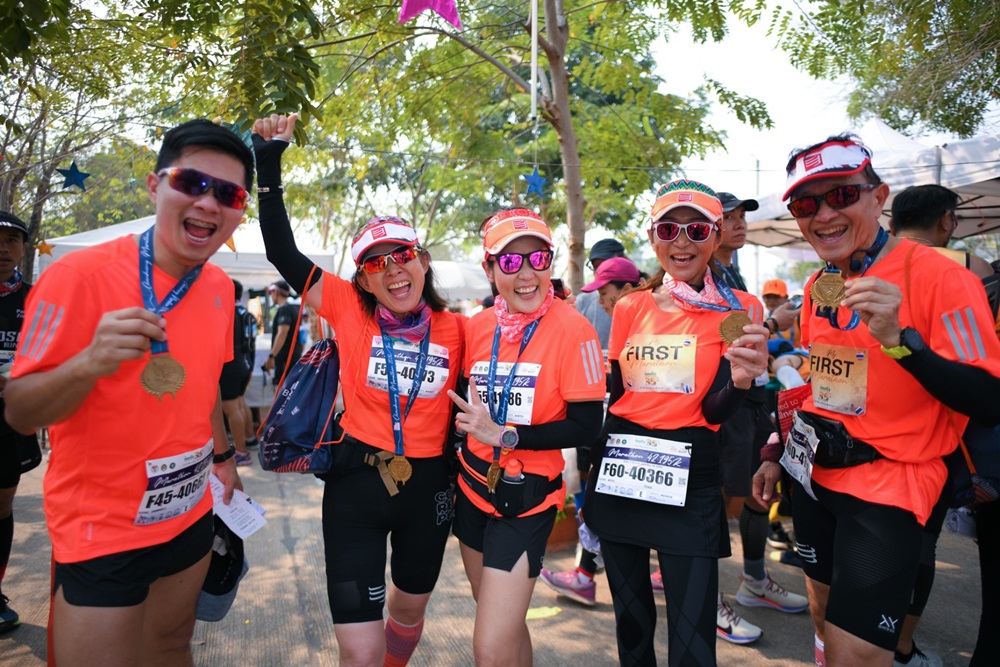 คนนับหมื่นร่วมวิ่งคึกคัก จอมบึงมาราธอน 2020 thaihealth