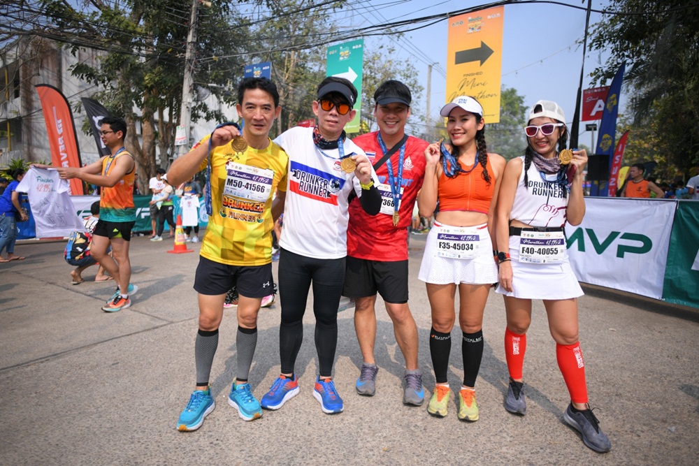 คนนับหมื่นร่วมวิ่งคึกคัก จอมบึงมาราธอน 2020 thaihealth