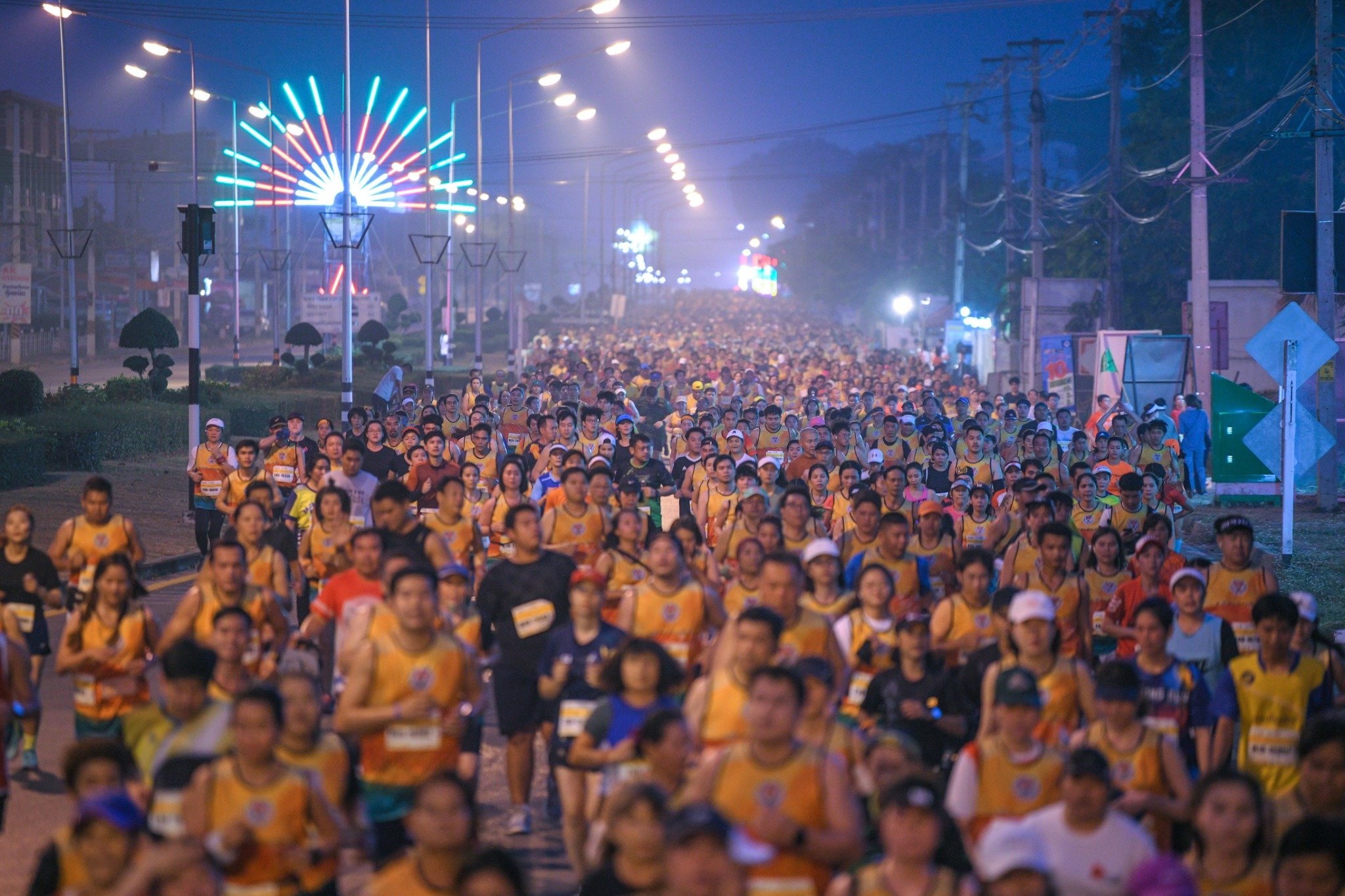 คนนับหมื่นร่วมวิ่งคึกคัก จอมบึงมาราธอน 2020 thaihealth