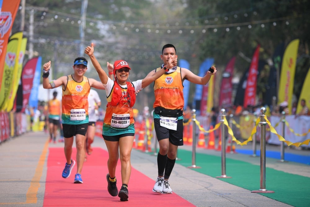 คนนับหมื่นร่วมวิ่งคึกคัก จอมบึงมาราธอน 2020 thaihealth