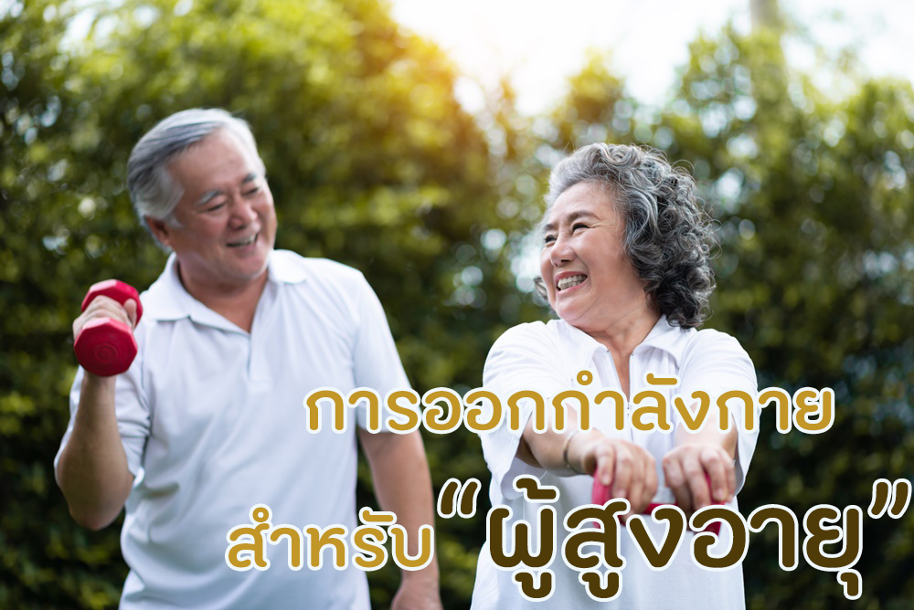 การออกกำลังกายสำหรับผู้สูงอายุ thaihealth