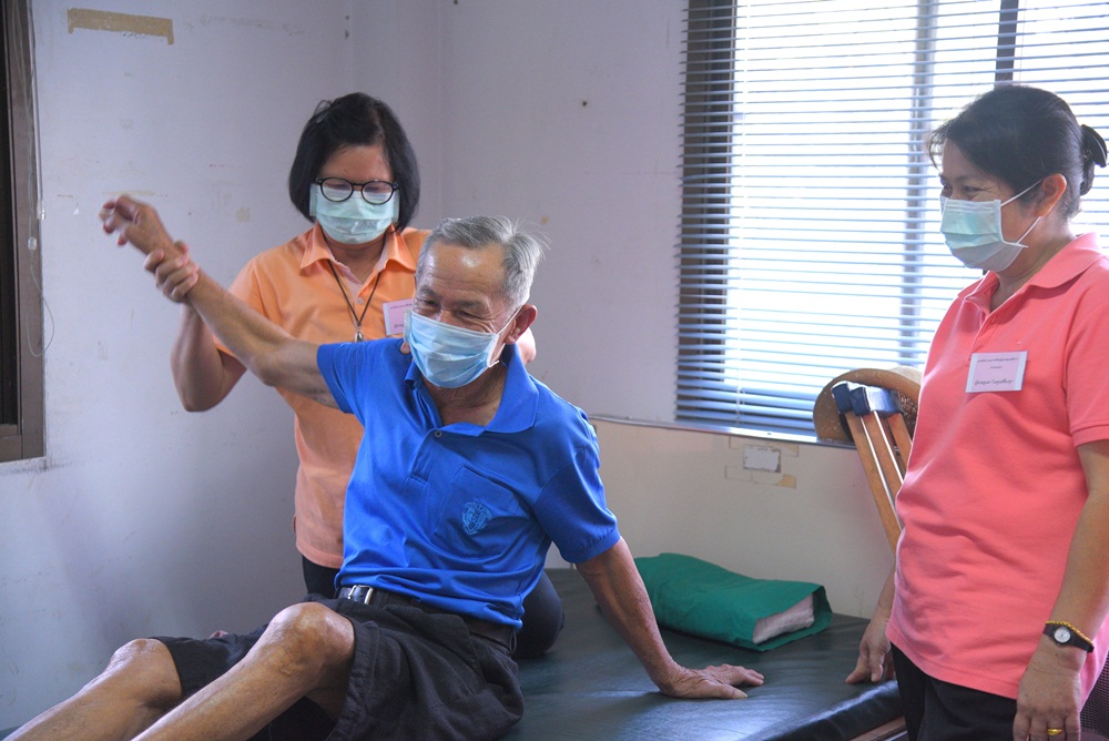 เทศบาลตำบลแม่ปูคา พลังชุมชนดูแลคนป่วย-ผู้สูงวัย thaihealth