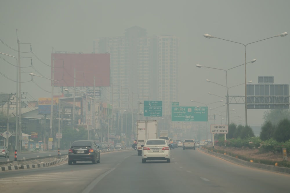 สภาพปัญหาฝุ่นพิษ PM2.5 ในภาคเหนือ thaihealth