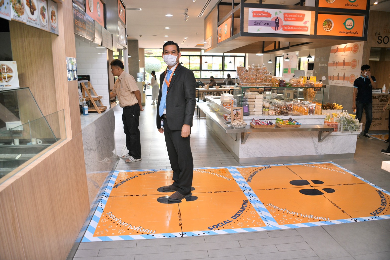 สสส. แนะนำการปรับสภาพแวดล้อมภายในอาคาร เพิ่มระยะห่างทางสังคม thaihealth