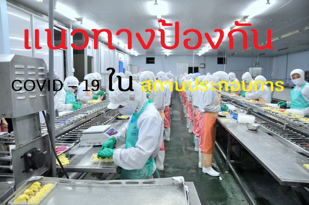 แนวทางป้องกัน COVID – 19 ในสถานประกอบการ thaihealth