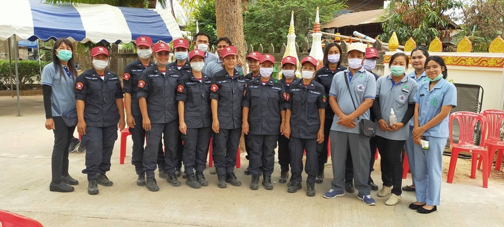 สสส. - ตำรวจภูธรภาค 4 หนุนกองร้อยน้ำหวาน ช่วยภารกิจสู้โควิด-19 thaihealth