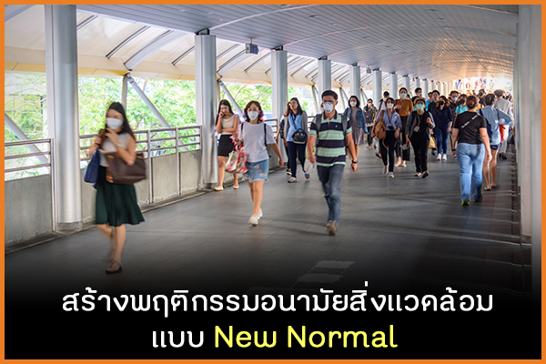สร้างพฤติกรรมอนามัยสิ่งแวดล้อมแบบ New Normal  thaihealth